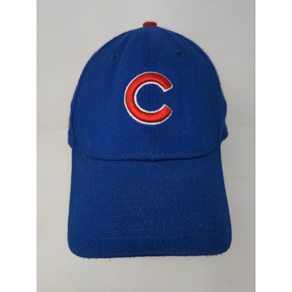 New Era 39Thirty Chicago Cubs MLB Post Season 2016 Fitted Hat Size L/XL Blue - Picture 3 of 15